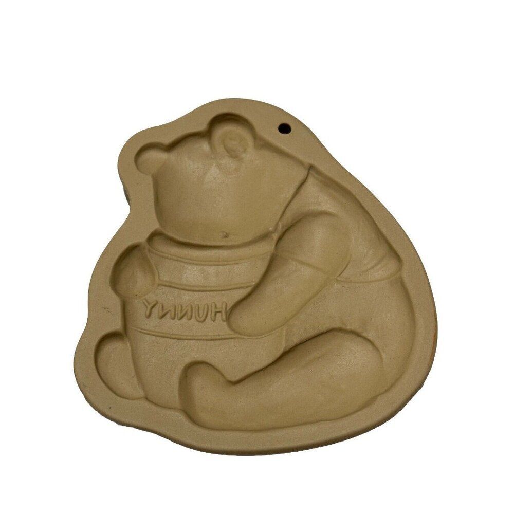 VTG Brown Bag Cookie Art Press Hill Design Mold Winnie The Pooh Honey Pot Disney